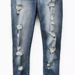 Torrid  size 18R Bombshell Skinny Premium Stretch High Rise Destructed Jeans 18 Photo 0