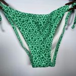 Victoria's Secret Victoria’s Secret Green Floral Bikini Bottoms Swimwear Size Small Photo 1