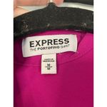 EXPRESS The Portofino Shirt Fuchsia Pink Long Sleeve Button Up Women's MEDIUM Photo 5