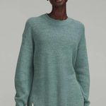 Lululemon Merino Wool-Blend Ribbed Crewneck Sweater
Heathered Tidewater Teal Sz2 Photo 0