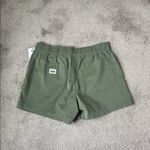 Lee  Ultra Luxe Comfort High Rise Army Green Utility Shorts SIZE 12M Photo 4