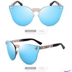 Unisex Skull Sunglasses NWOT Silver Photo 2