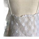 Vintage 70'S 2Piece Baby Doll Nylon Slip Chemise L White Size L Photo 5