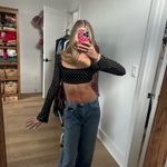 Amazon Cropped Long Sleeve Top Photo 0