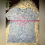 Vans  blue tie dye washed t shirt sz small Photo 4