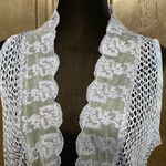 Chico's Chico’s blue lace vest. Size 0- Medium. Photo 3