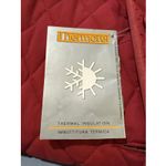 L.L. Bean Women’s Red Quilted Riding Equestrian Jacket Plaid Lining Size XL Photo 4