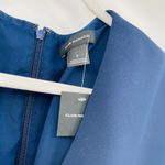 Club Monaco NEW Janah V-Neck Jumpsuit In Aviator Navy Blue Size 2 Quiet Luxe Photo 5