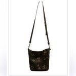 Coach  Mini Abby Duffle With Rose Bouquet Print Midnight Dark Blue # 91022 Photo 2