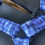 Time & Tru NWT Blue Tie Dye Strappy Sandals Photo 2