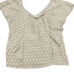 Moulinette Soeurs Moulinette Sours Light Blue Honey
Comb Silk Blouse Ruffle Top size 0 Photo 1