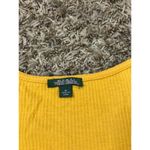 Wild Fable yellow v-neck wrap around tie side top Photo 3