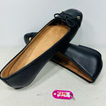 Vionic  Klara Ballet Flats Womens 9 Black Bow Square Toe Comfort Shoe Photo 0
