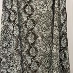 Andrée Andree Blue/Brown Snakeprint Dress Large Photo 3