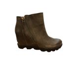 Sorel Women's Joan of Arctic Wedge II Zip Boot Distressed Size 8.5 Photo 9