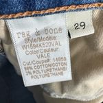 Rag and Bone  High Rise 10” Flare Distressed Jeans in Vale Wash Size 29 Photo 5