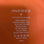 Innersy Orange Removable Pads Medium Support Racerback Sports Bra Top Size M Photo 5