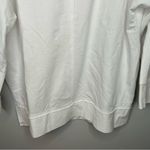 Zenergy by Chico’s Ruthie Relaxed Cold Shoulder Top Chico Sz 2 US Sz 12 NWT White Photo 4