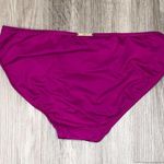 Ralph Lauren LAUREN  Women's Dark Pink Solid Beach Club Bikini Swim Bottoms sz 6 Photo 4
