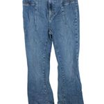 Free People We The Jayde Flare Jeans High Rise Pleated Stretch 26 Photo 0