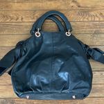 Zac Posen Z Spoke by  black large leather handle bag with side bows Photo 1