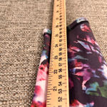 Colorful Leggings Small Floral Abstract Activewear Workout Gym Yogo Pilates Purple Photo 10