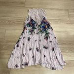 Free People NWT Intimately  Marsha Lace Slip Dress Purple Floral Size S Photo 3