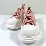 Alexander McQueen Tread Slick Low Top Sneaker Pink Size 37 NEW Photo 6