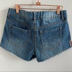 Forever 21 Premium Denim Embroidered Western Vibe Denim Jean Shorts 29 Photo 5