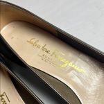 Salvatore Ferragamo  Women's Black Leather Loafers Photo 5