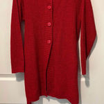 Liz Claiborne  Red Women's Cardigan Photo 0