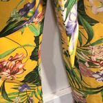 Miss Avenue Jungle Jumpsuit Off Shoulder Open Back Self Tie Belt size Small Photo 6