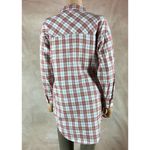 BB Dakota  Plaid Flannel Button-down Tunic Shirt XS Photo 2