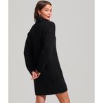 H&M  Basic Sweater Dress Women's Turtleneck Black Long Sleeves Size Small Photo 1