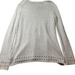 Show Me Your Mumu Frances mellow fringe pullover Cream Sweater Size small Photo 2