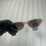 Claireโs Nude Cat Eye Sunglasses Womenโs NWT Brown Photo 5