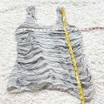 Urban Outfitters Silence + Noise  Scoop Neck Asymmetrical Tank Top Pullover White Photo 3