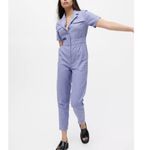 Urban Outfitters BDG Lizzy Boilersuit Coveralls Purple Denim Jumpsuit Photo 1