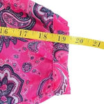 Ralph Lauren Lauren Paisley Pink Semi-Sheer Dress w/ Pink Slip Dress Size 6 EUC Photo 8