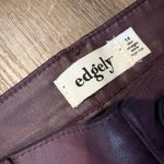 Elegant Maroon Straight Leg Women's Pants 14S Red Size undefined Photo 2