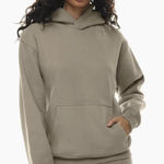 TNA Cozy Fleece Perfect Hoodie Heathered Light Oatmeal Photo 0