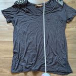 Ellen Tracy  vintage glitter shoulders with shoulder pads top size small Photo 5