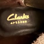 Clarks  Artisan Limbo Dance Slouch Boot Ankle Bootie Taupe Gray Leather Size 7.5 Photo 9