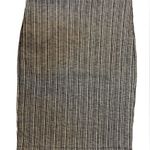 Loft  Outlet • Career Striped Black Pencil Skirt Work Office Wear Photo 0