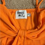 Princess Polly NWOT  Marissa Orange Cutout Mini Dress   Size 0 Photo 2