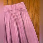 ZARA  Lilac Vegan Faux Leather Pleated Mini Skirt Size XS Bloggers Fave RARE‎ Photo 13