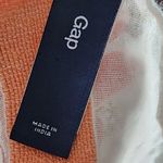 Gap COPY - NWOT  Women's White Rose Gold Stripe Oblong Scarf One Size 76" Photo 3