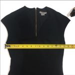 Helmut Lang $595  asymmetrical hem little black dress M Photo 8