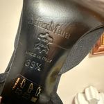 Max Mara Elegant Black Strappy Heels size 39 1/2 Photo 6