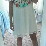 Judith March Floral Embroidered Dress Photo 0